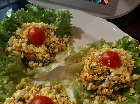 INSALATA VELOCE ESTIVA 🥕🥬🥚