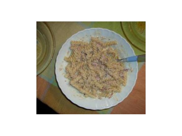 FUSILLI MASCARPONE E SALUMI