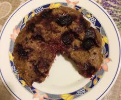 Torta integrale in padella ai mori