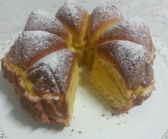 Dolce agli agrumi con crema all'arancia