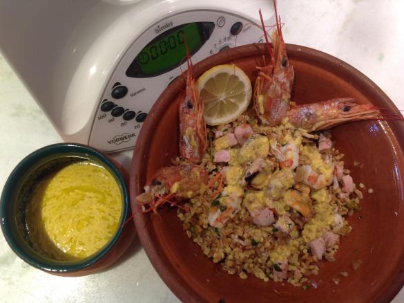 Insalsarda di mare con salsa semplice- contest insalate di pesce-