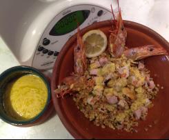 Insalsarda di mare con salsa semplice- contest insalate di pesce-