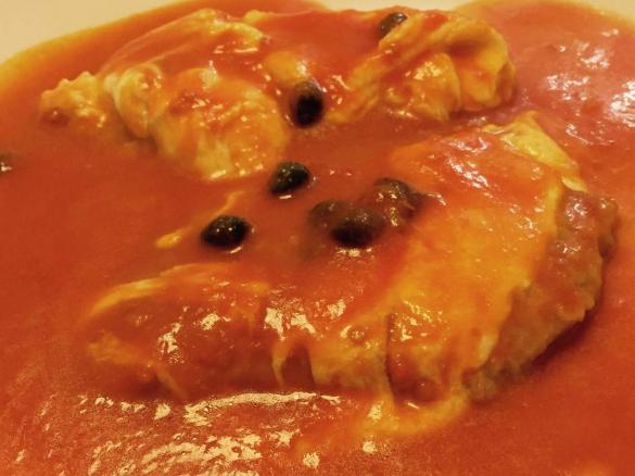 scaloppine Vitello alla pizzaiola