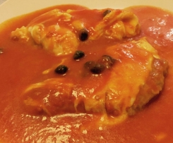 scaloppine Vitello alla pizzaiola