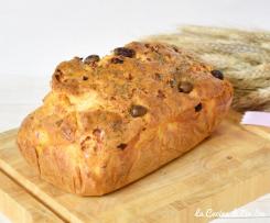 Plumcake pizzato  contest "cena davanti alla tv"