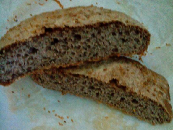 pane casereccio con grano saraceno gluten-free