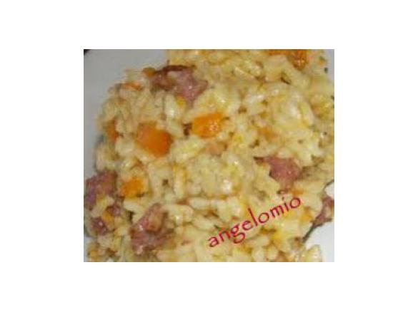 Risotto "zucca & salsiccia"