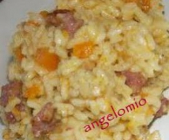 Risotto "zucca & salsiccia"
