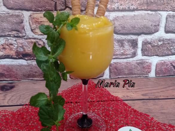 Crema al mango light ~~contest dolci freschi senza... ~~