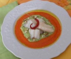 BACCALA' SU CREMA DI PEPERONE E PURE DI PATATE TEAM SESSA DIV.AUSONIA 63