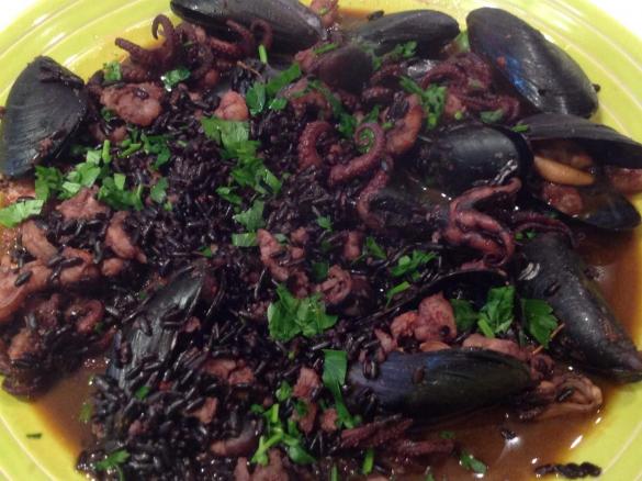 Riso Venere "mommotti" al profumo di mare