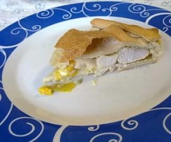 Pollo in crosta di pane