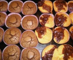 Muffin bianchi e neri