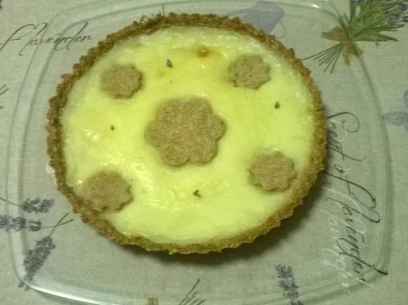 Crostata alla Lavanda profumata al limone 