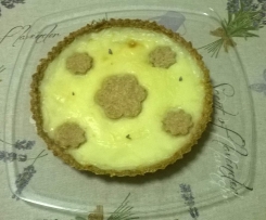 Crostata alla Lavanda profumata al limone 