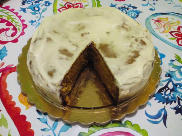 Torta salata di carote