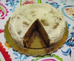 Torta salata di carote