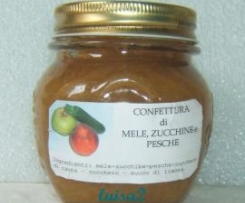 confettura di mele zucchine pesche