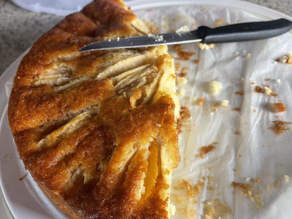 Torta soffice di mele del 3