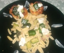 conchiglie con zucchine e menta