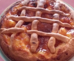 Crostata di frolla morbida all'albicocca