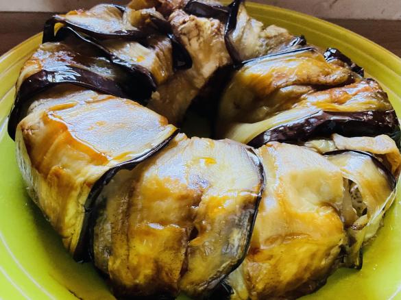 Timballo di Melanzane e Pasta