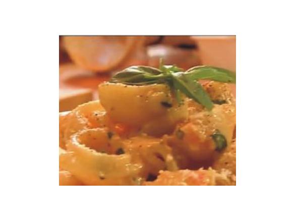 Conchiglioni cremosi di primavera