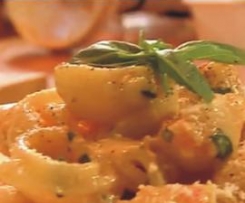 Conchiglioni cremosi di primavera