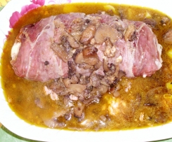 POLPETTONE DI CARNE AI FUNGHI