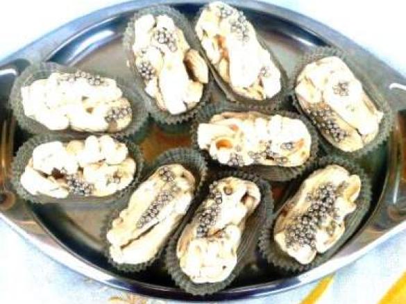 MERINGHE FRANCESI ARGENTATE finger food