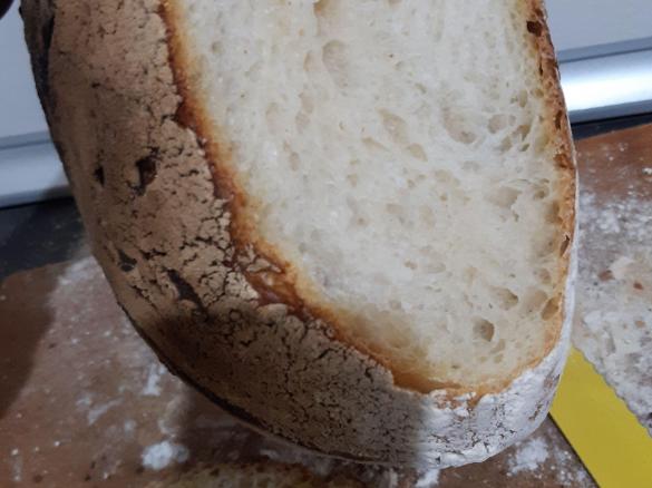 Pane casereccio con lievito madre