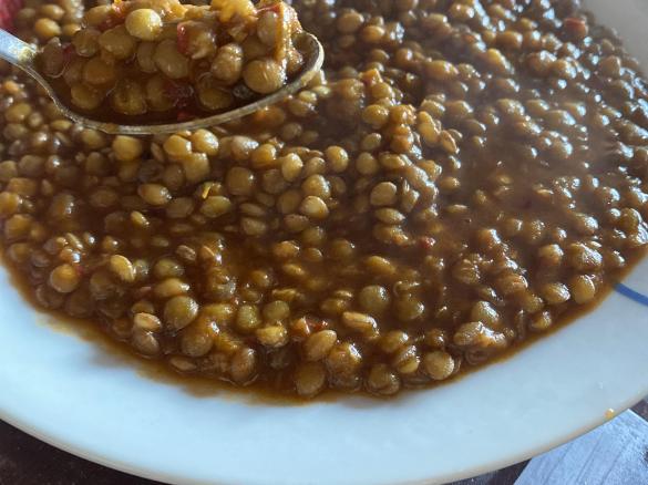 Lenticchie con ‘nduja Calabrese