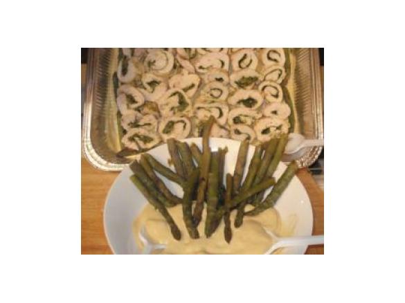 INVOLTINI con SALSA TONNATA e ASPARAGI IN FESTA