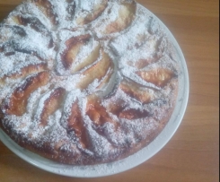 Torta Pia alle mele con riso