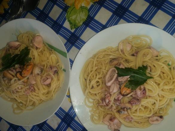 Spaghetti allo scoglio 