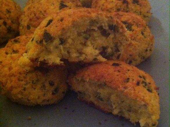 Polpette al forno - zucchine, ricotta e tonno