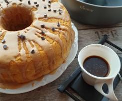 TORTA AL CAFFE' SENZA GLUTINE AL VAPORE