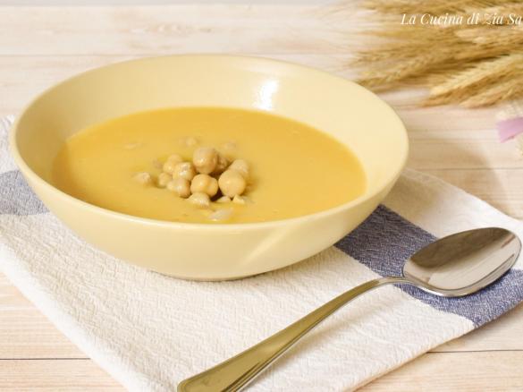 Vellutata patate carote e ceci