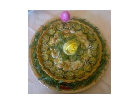 Torta di verdure e uova