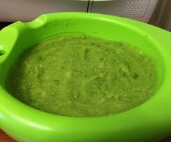 Purea di piselli e patate (bimbi dai 9 mesi)