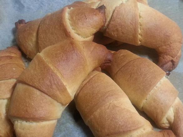 Cornetti veloci senza latte e senza uova