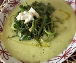 Cardi murgiani su purea di sedano