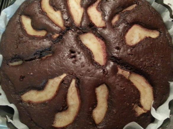 Torta soffice al cacao senza uova e burro
