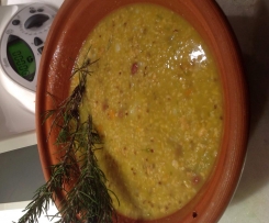 Zuppa legumi cereali e quinoa