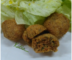 Polpette alle verdure grigliate