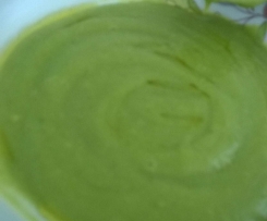 Vellutata piselli e patate