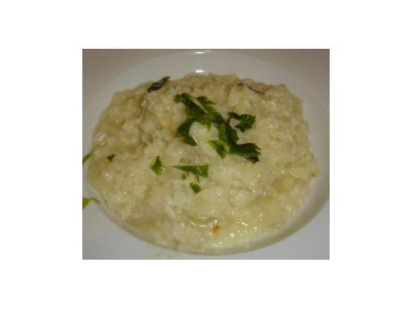 Risotto con topinambur