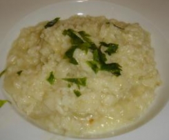 Risotto con topinambur