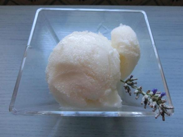 Sorbetto-Gelato di Limone e Lavanda