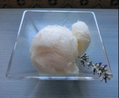 Sorbetto-Gelato di Limone e Lavanda